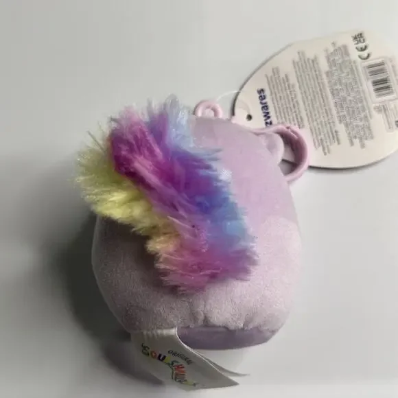 NWT Squishmallow Sydnee Squirrel 3.5” Easter 2024 Clip - Picture 2 of 3